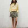 High Rise Mini Utility Skort