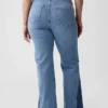 High Rise Patched '70S Flare Jeans