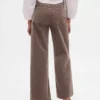 High Rise Stride Corduroy Wide-Leg Pants