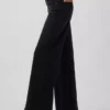 High Rise Stride Wide-Leg Jeans