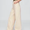 High Rise Stride Wide-Leg Jeans