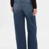 High Rise Stride Wide-Leg Jeans