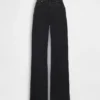 High Rise Stride Wide-Leg Jeans