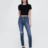 High Rise True Skinny Jeans