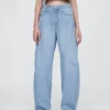 High Rise Ultrasoft Barrel Jeans