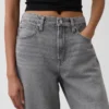 High Rise Ultrasoft Barrel Jeans