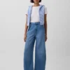High Rise Ultrasoft Belted Horseshoe Jeans