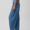 High Rise Ultrasoft Belted Horseshoe Jeans