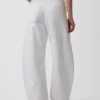High Rise Ultrasoft Belted Horseshoe Jeans