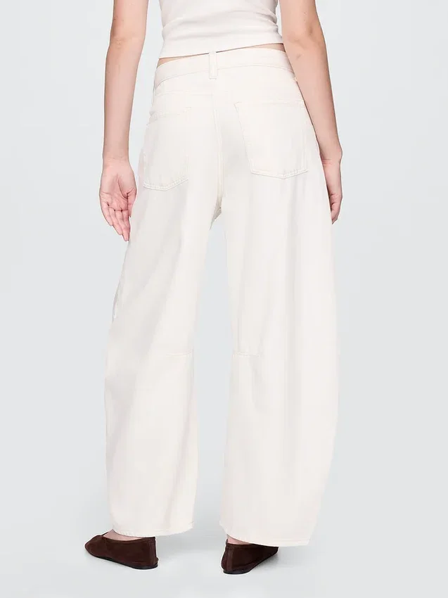 High Rise Ultrasoft Horseshoe Jeans
