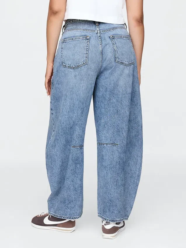 High Rise Ultrasoft Horseshoe Jeans