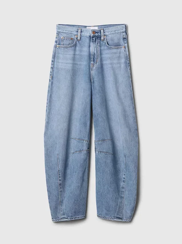 High Rise Ultrasoft Horseshoe Jeans