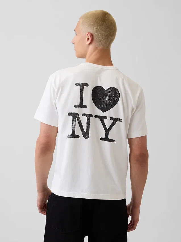 I Heart Ny Relaxed Logo T-Shirt