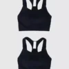 Ingrid and Isabel Basics Maternity Seamless Nursing Sports Bra 2 Pack