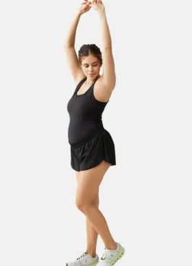 Ingrid and Isabel Maternity Active Runsie Jumpsuit