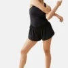 Ingrid and Isabel Maternity Active Runsie Jumpsuit