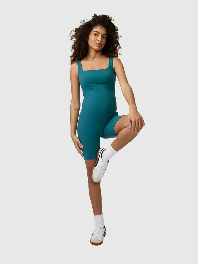 Ingrid and Isabel the Short Maternity Active Unitard Jumpsuit