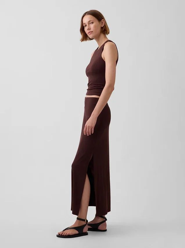Jersey Maxi Skirt