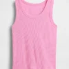 Kid Rib Scoop Tank Top