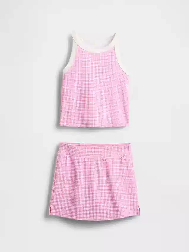 Kids Active Skort Outfit Set