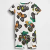 Kids & Baby Hot Wheels Organic Brushed Cotton Pj Short Set