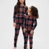 Kids & Baby Organic Brushed Cotton Holiday Pj Set