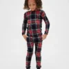 Kids & Baby Organic Brushed Cotton Holiday Pj Set