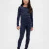 Kids & Baby Organic Brushed Cotton Holiday Pj Set