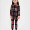Kids & Baby Organic Brushed Cotton Holiday Pj Set