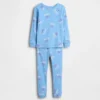 Kids & Baby Organic Brushed Cotton Holiday Pj Set