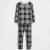 Kids & Baby Organic Brushed Cotton Holiday Pj Set