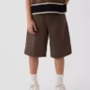 Kids Baggy Denim Shorts