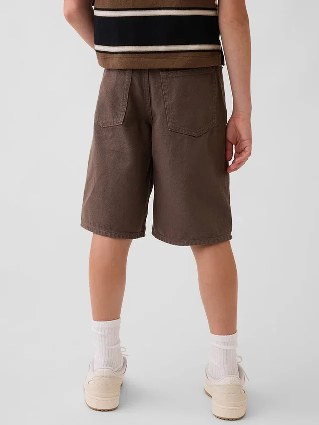 Kids Baggy Denim Shorts