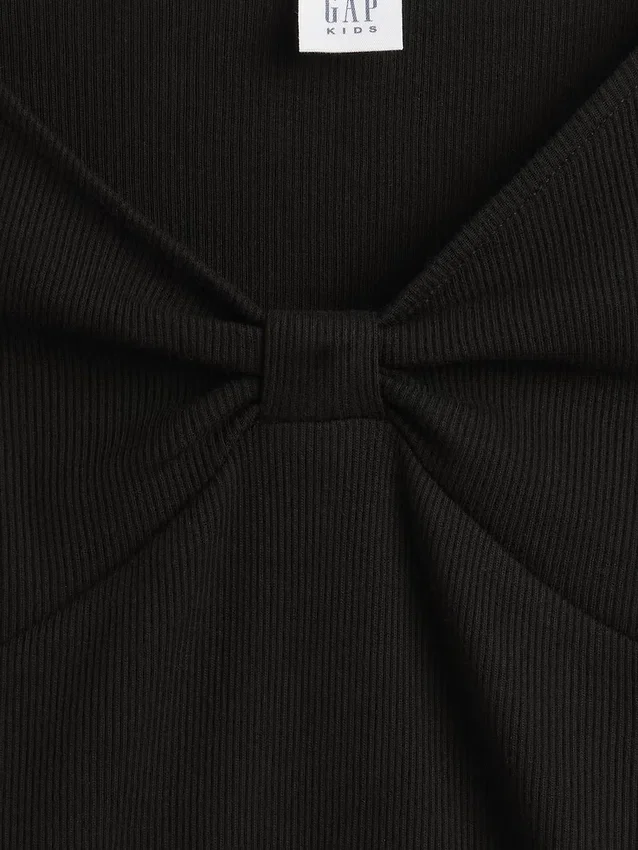 Kids Bow-Neck T-Shirt