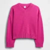 Kids Boxy V-Neck Sweater