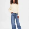 Kids Boxy V-Neck Sweater
