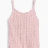 Kids Cable-Knit Sweater Cami