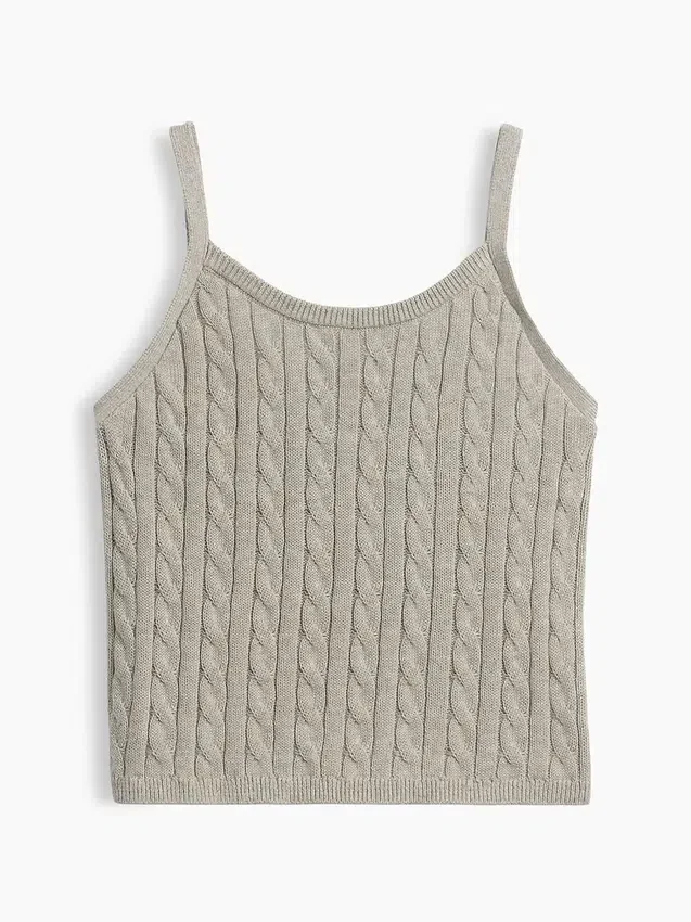 Kids Cable-Knit Sweater Cami