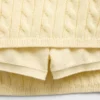 Kids Cable-Knit Sweater Skort