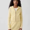 Kids Cable-Knit Sweater Zip Hoodie