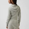 Kids Cable-Knit Sweater Zip Hoodie