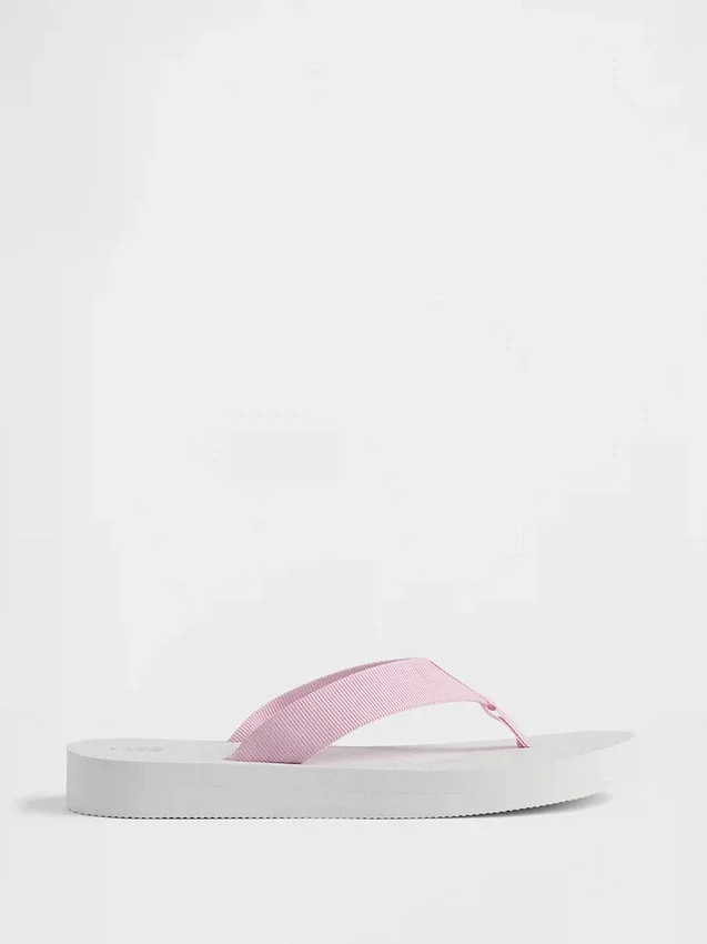 Kids Canvas Flip Flops
