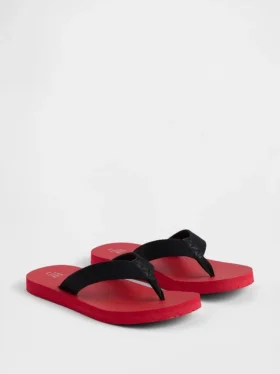 Kids Canvas Flip Flops
