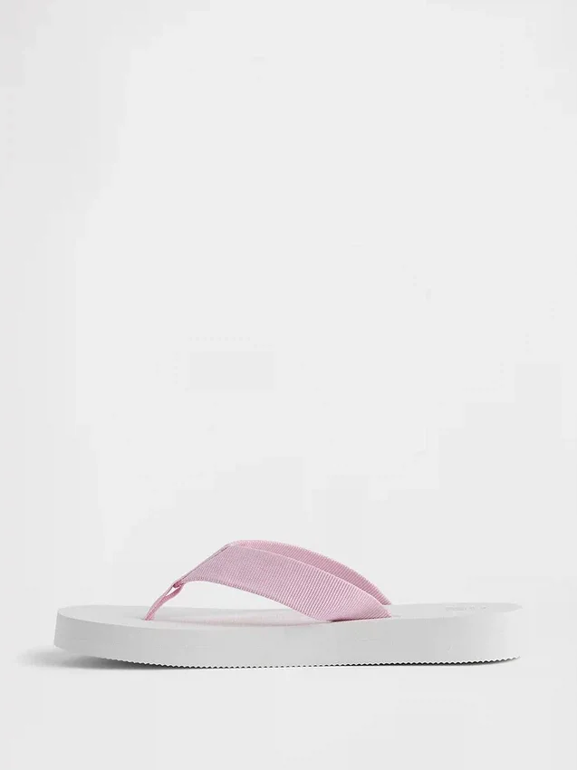 Kids Canvas Flip Flops