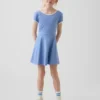 Kids Cap-Sleeve Athletic Dress