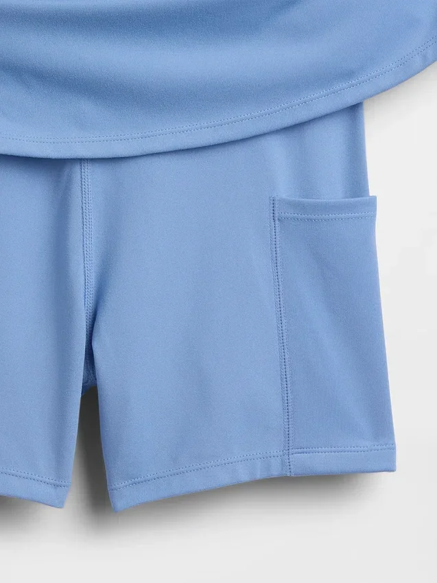 Kids Cap-Sleeve Athletic Dress
