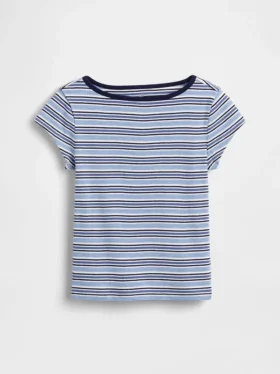 Kids Cap-Sleeve Fitted T-Shirt