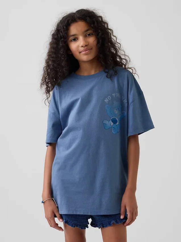 Kids Care Bears Oversized T-Shirt