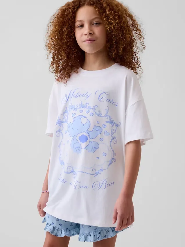 Kids Care Bears Oversized T-Shirt