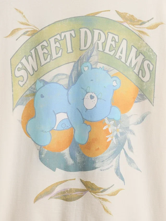 Kids Care Bears Oversized T-Shirt